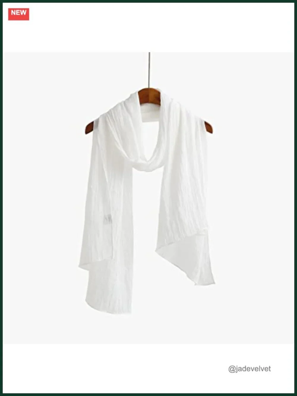 Lightweight Polyester Viscose Scarf Shawl Wrap for Women Men